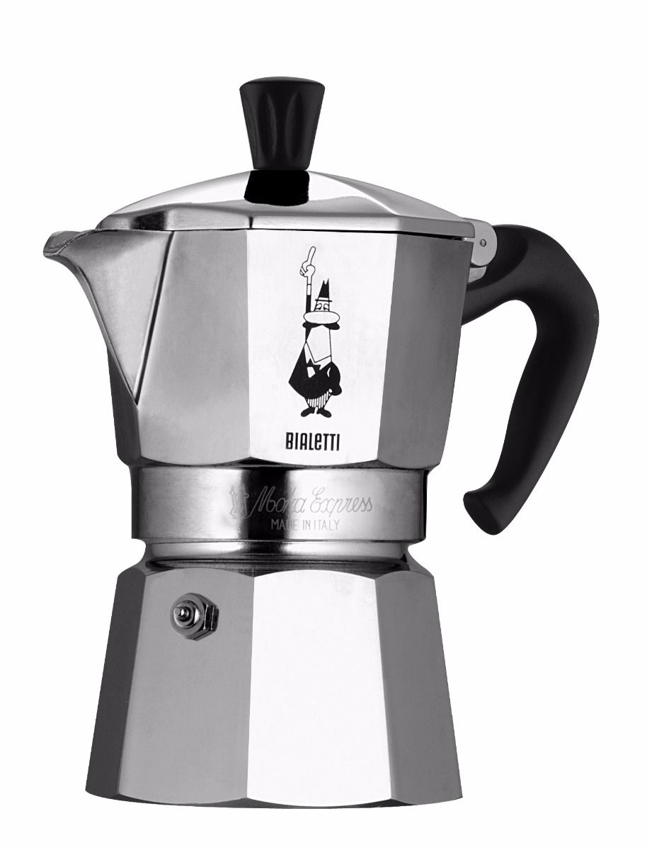 Bialetti 3杯Moka表达加热浓缩咖啡制造商基地