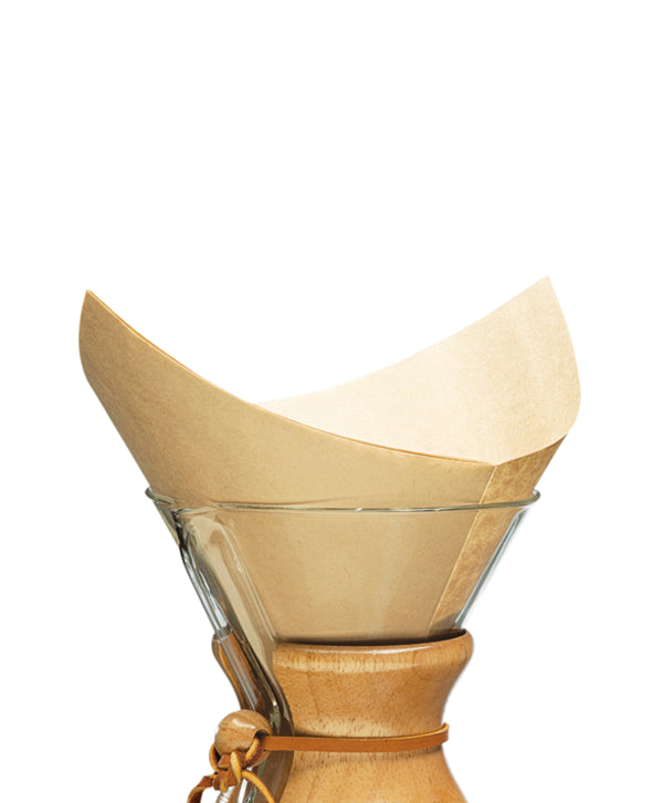 一个Chemex pre-folded原色滤休息Chemex咖啡机