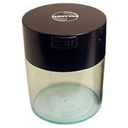 Coffeevac Cfvb 1/2lb清楚存储容器与黑色的基地