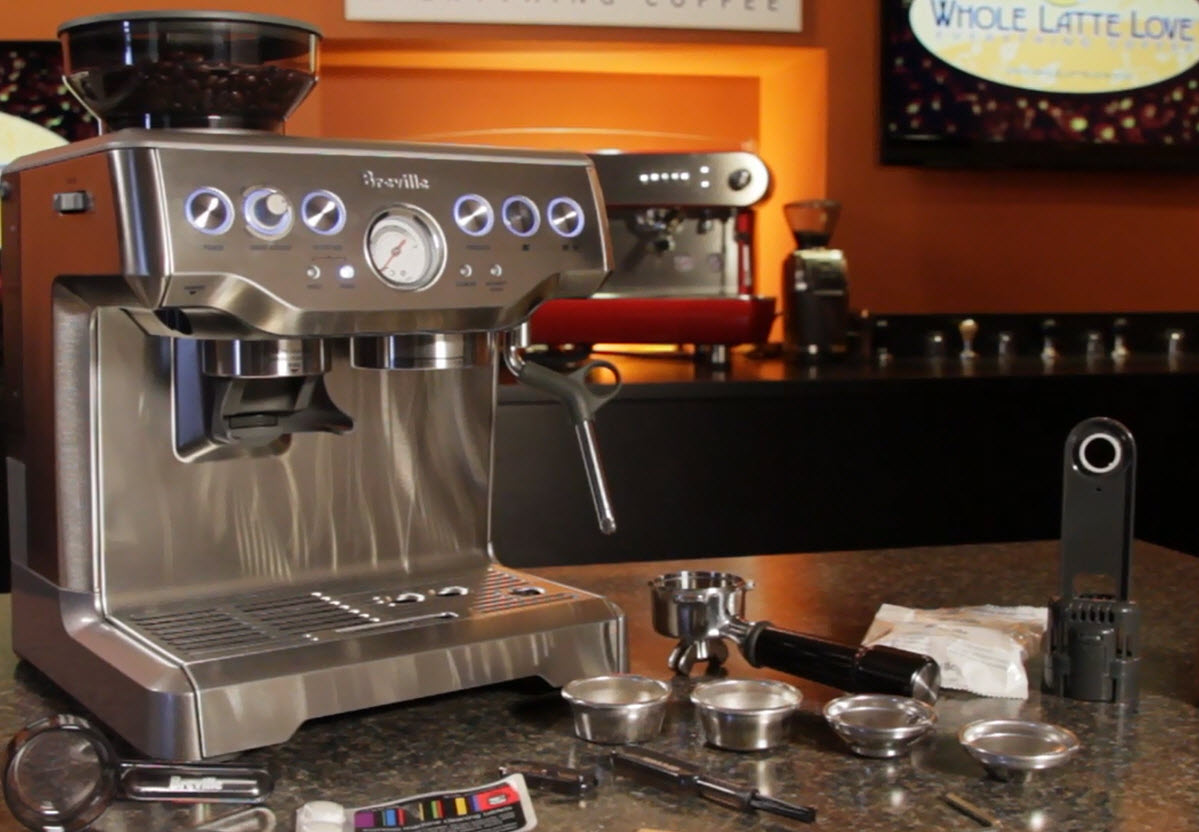Breville BES870XL咖啡师表达视频设置