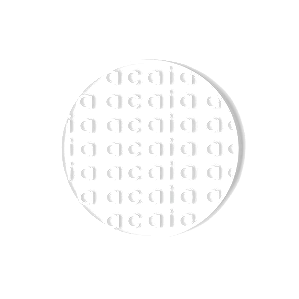 Acaia耐热的过山车在白色的