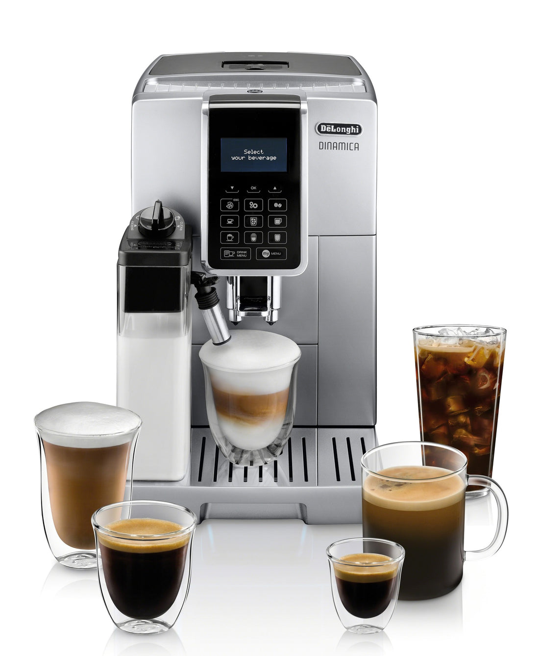 DeLonghi Dinamica LatteCrema浓缩咖啡机