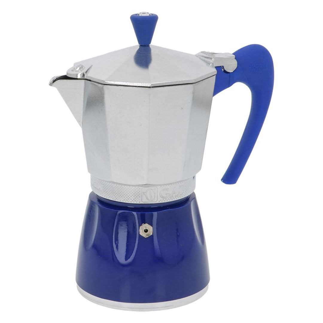 G.A.T. Moka Delizia 6-Cup Moka锅——蓝色